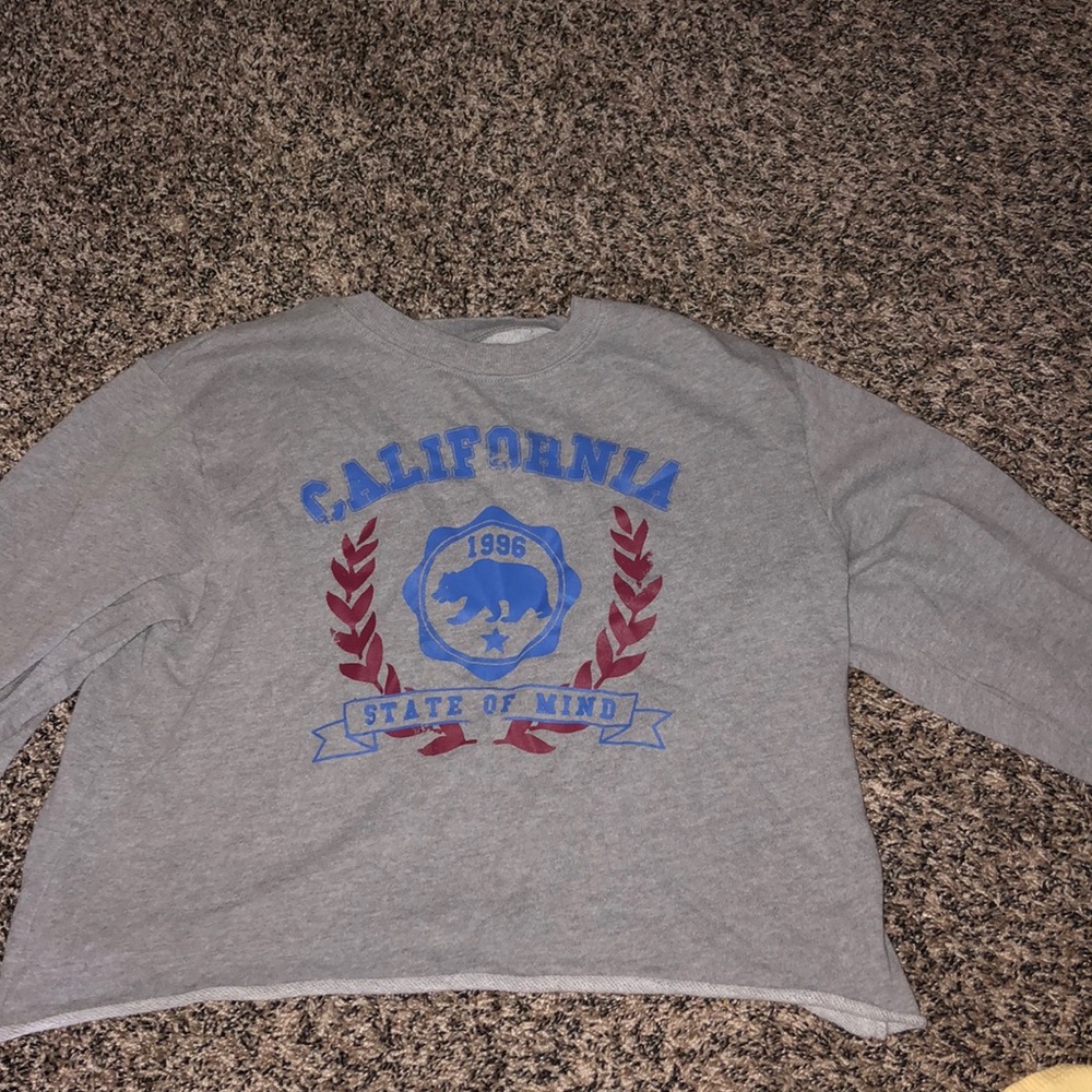 California Crop long sleeve